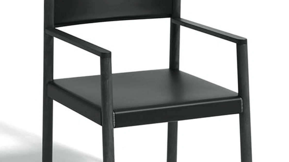 Sedia So in cuoio e frassino di De Padova