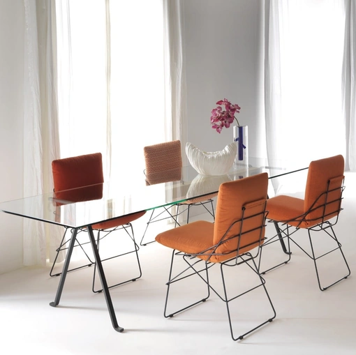 Sedia Sof Sof in tessuto di Driade