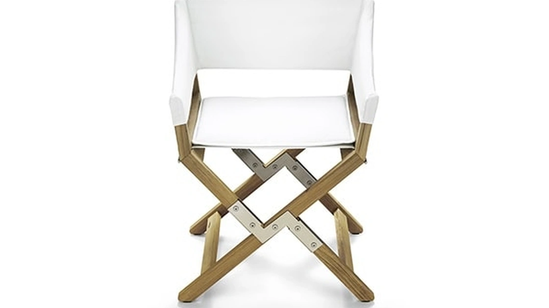Sedia da regista pieghevole Sundance di De Padova