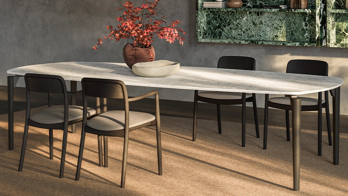 Sedia Villetta in massello di frassino di De Padova