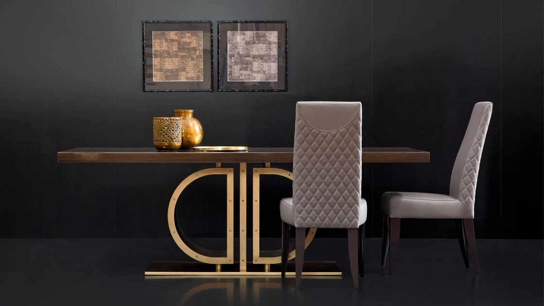 Sedia Vivien in pelle di Daytona Home