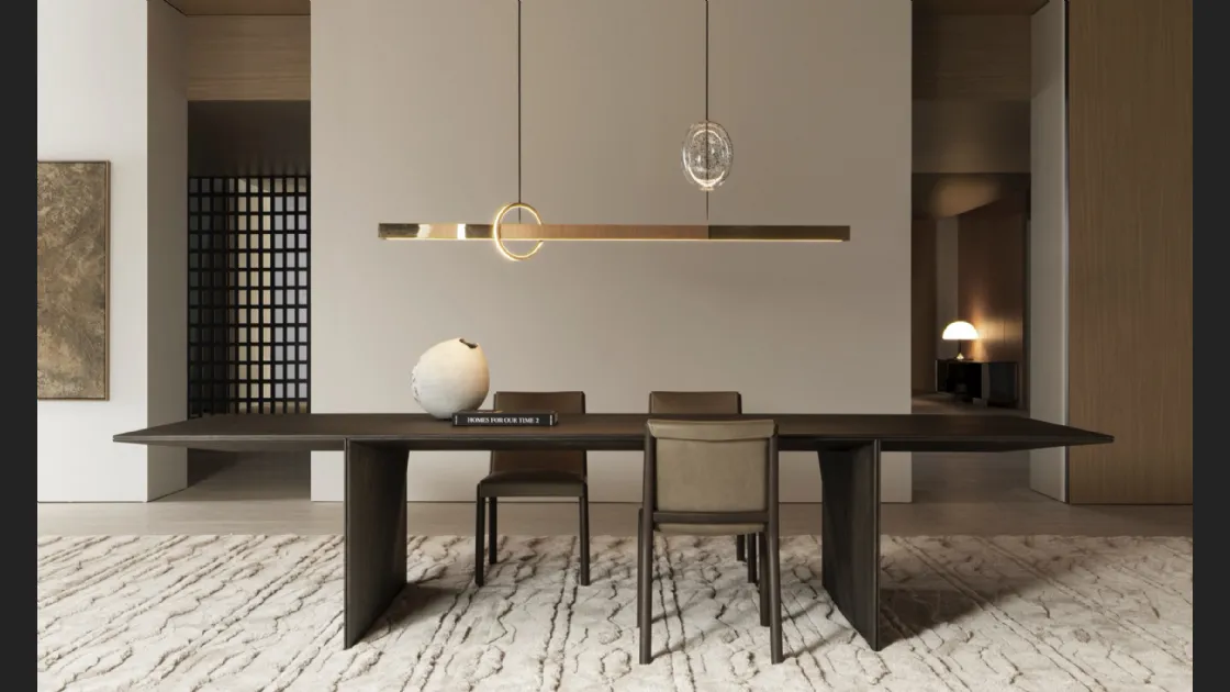 Tavolo Ava Table realizzato in Eucalipto di Molteni & C