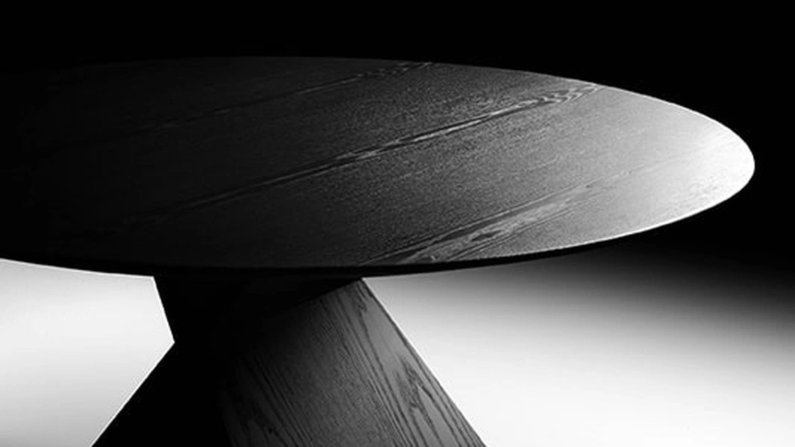 Tavolo rotondo Carlo di De Padova