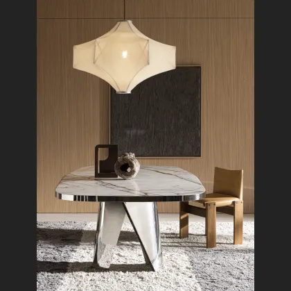 Tavolo Lise con top in marmo di Molteni & C
