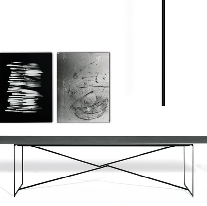 Tavolo TTA in legno impiallacciato di De Padova