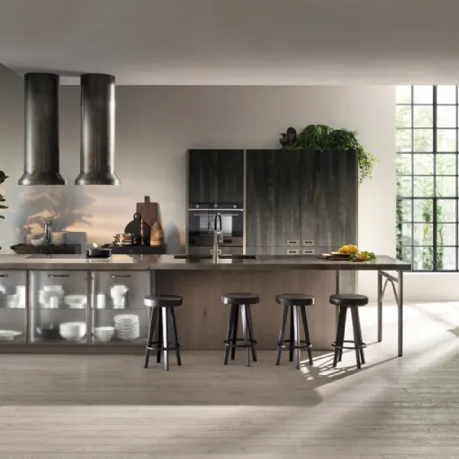 Cucina Modernea Diesel get Together 02 Soft Industrial Style di Scavolini