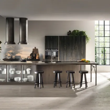 Cucina Modernea Diesel get Together 02 Soft Industrial Style di Scavolini