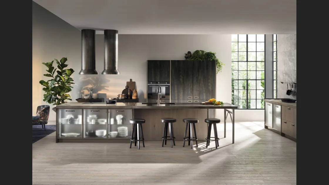 Cucina Modernea Diesel get Together 02 Soft Industrial Style di Scavolini