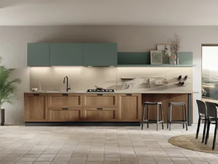 Cucina Moderna ad angolo Moda 05 di Scavolini