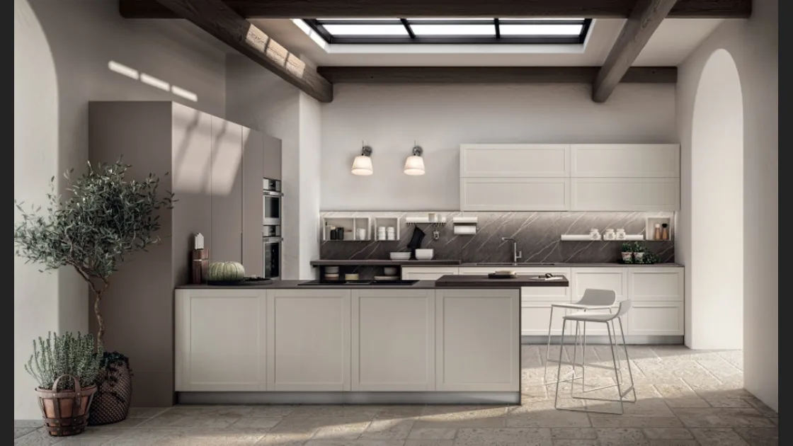 Cucina Moderna Carattere 01 Dark Pulpis di Scavolini