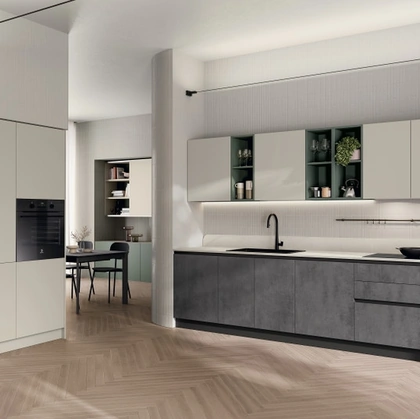 Cucina su misura ad angolo Regola 07 di Scavolini