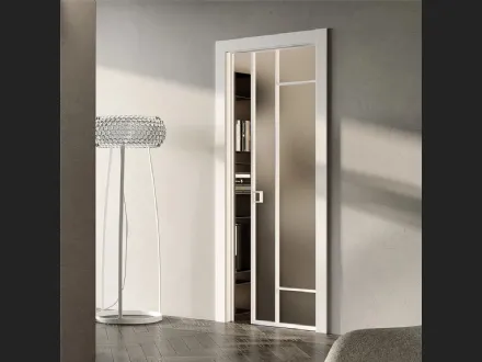 Porta scorrevole per interni Glass Bianco di Bertolotto