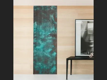 Porta per interni Surface Metalli in Rame Ossidato di Bertolotto