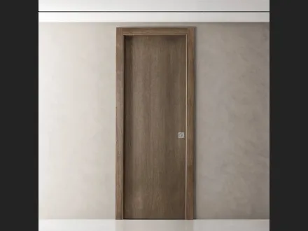 Porta scorrevole per interni Tranciato in Rovere di Bertolotto