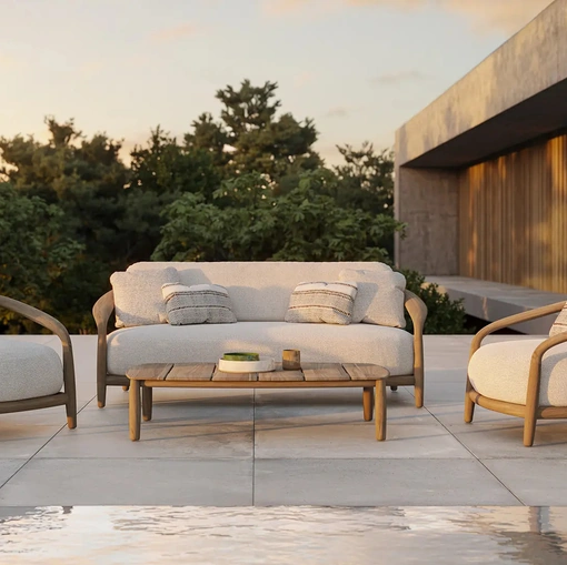 Arredo da esterno Fusta di Vondom