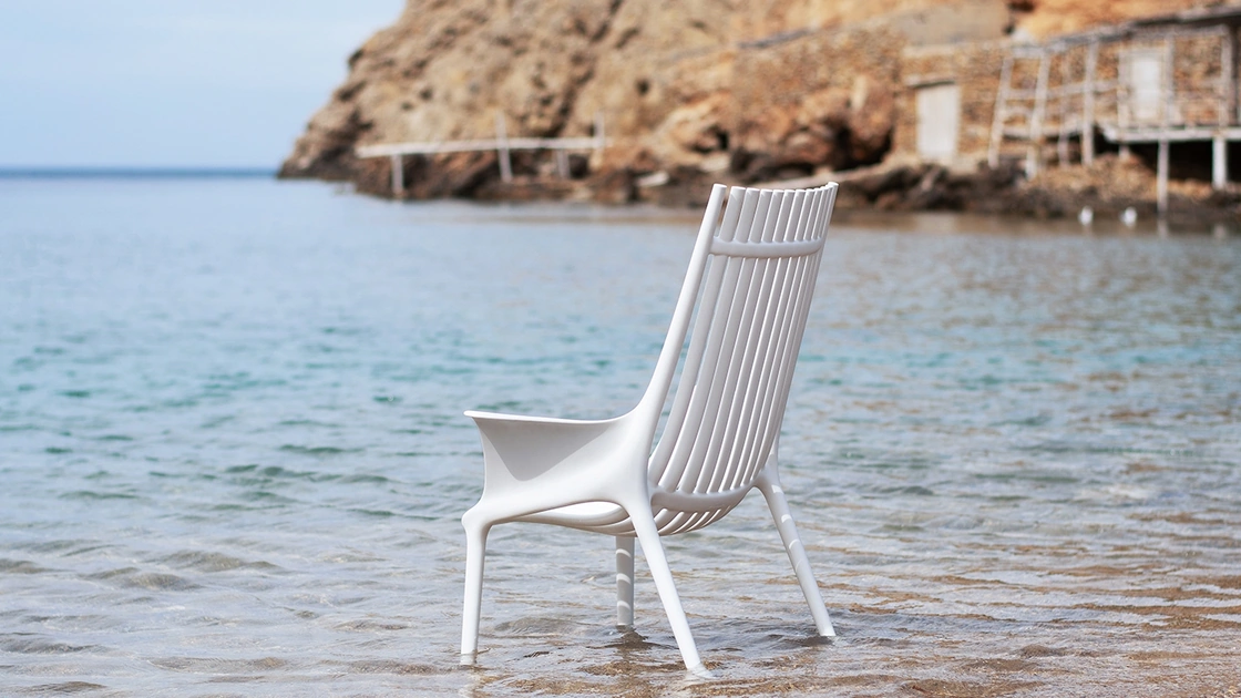 Poltroncina da giardino Ibiza Lounge Chair di Vondom