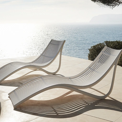 Lettino Ibiza Sun Lounger di Vondom