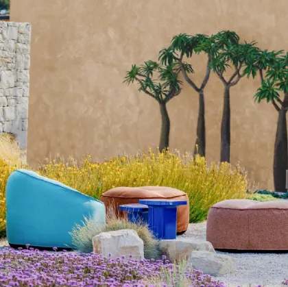 Pouf e Poltroncina Outdoor Island di Pedrali