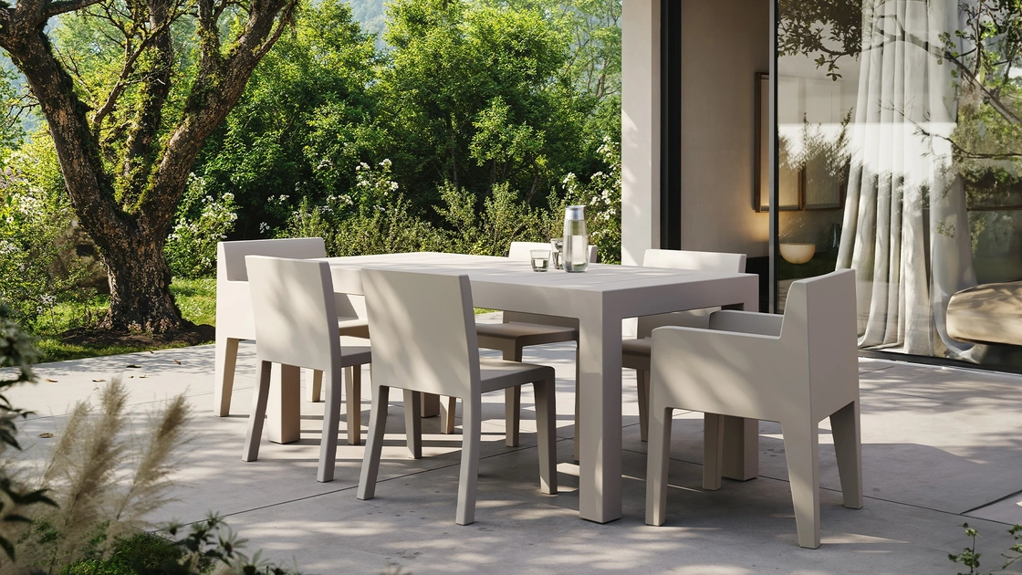 Tavolo e Sedia Jut di Vondom