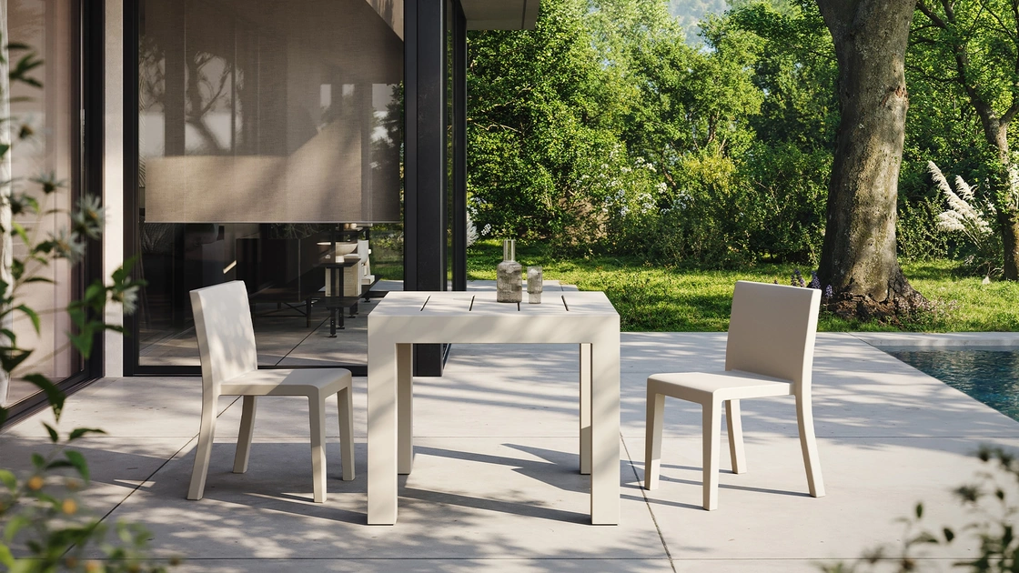 Tavolo e Sedia Jut di Vondom