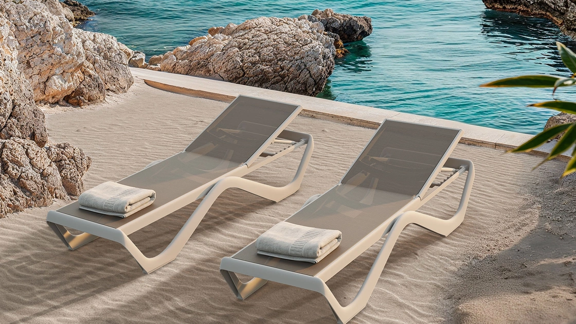 Lettino Love Sun Lounger di Vondom