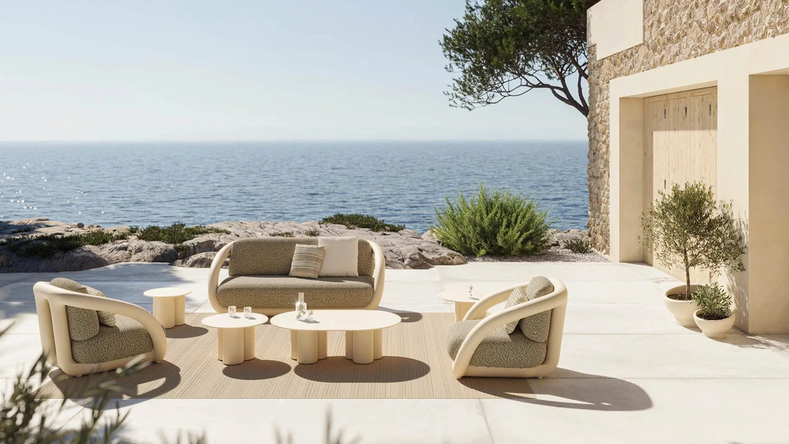 Arredo da esterno Mel di Vondom