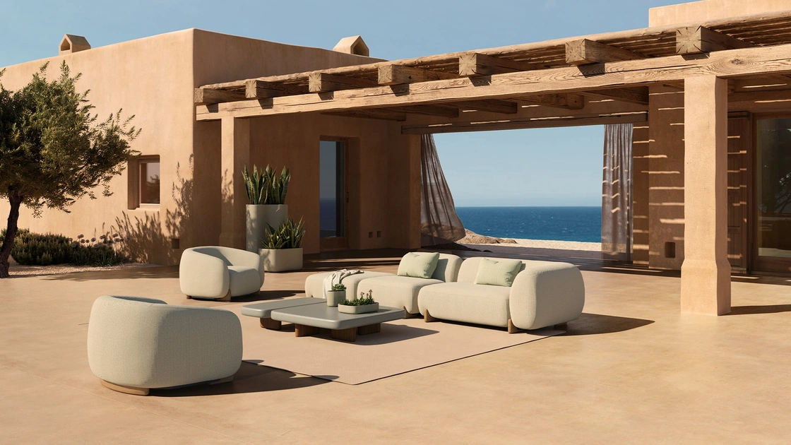 Arredo da esterno Milos di Vondom