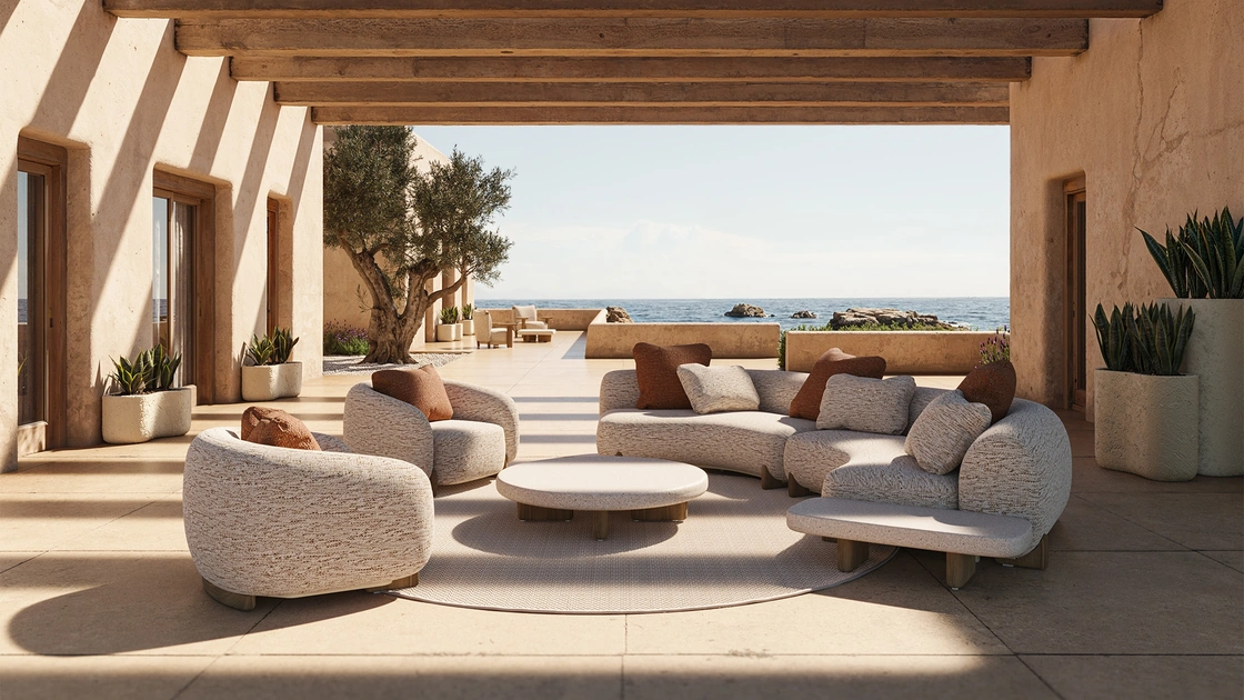 Arredo da esterno Milos di Vondom