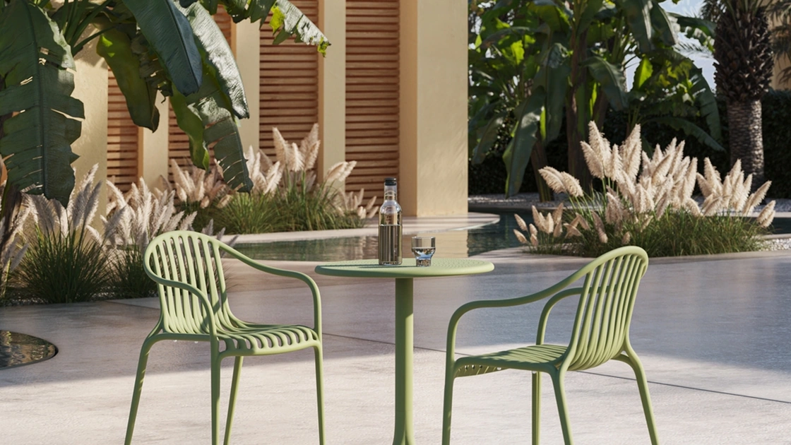 Sedia e Tavolo Palm di Vondom
