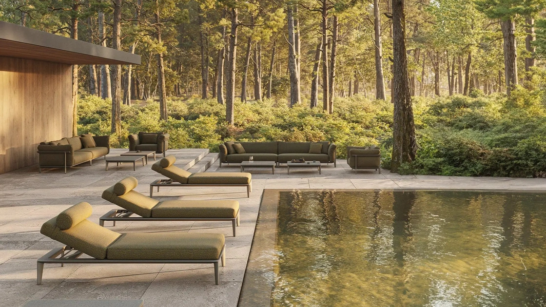 Arredo da esterno Pasadena di Vondom