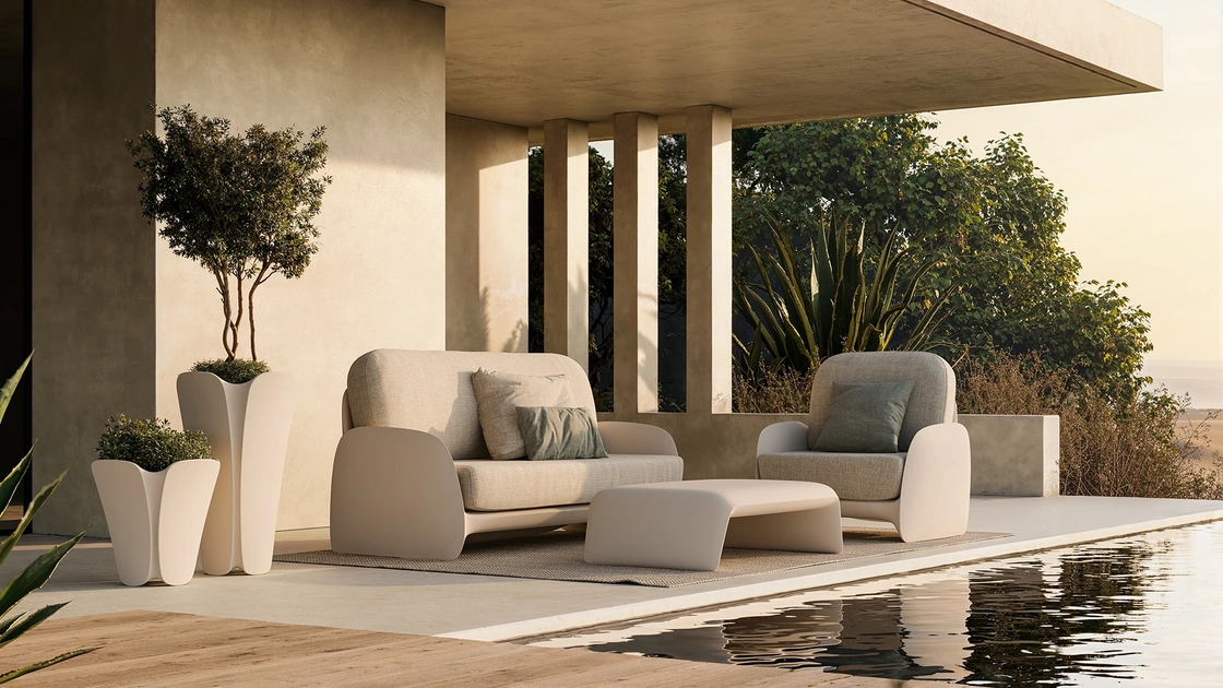 Arredo da esterno Pezzzettina di Vondom