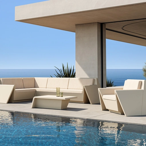 Arredo da esterno Rest di Vondom