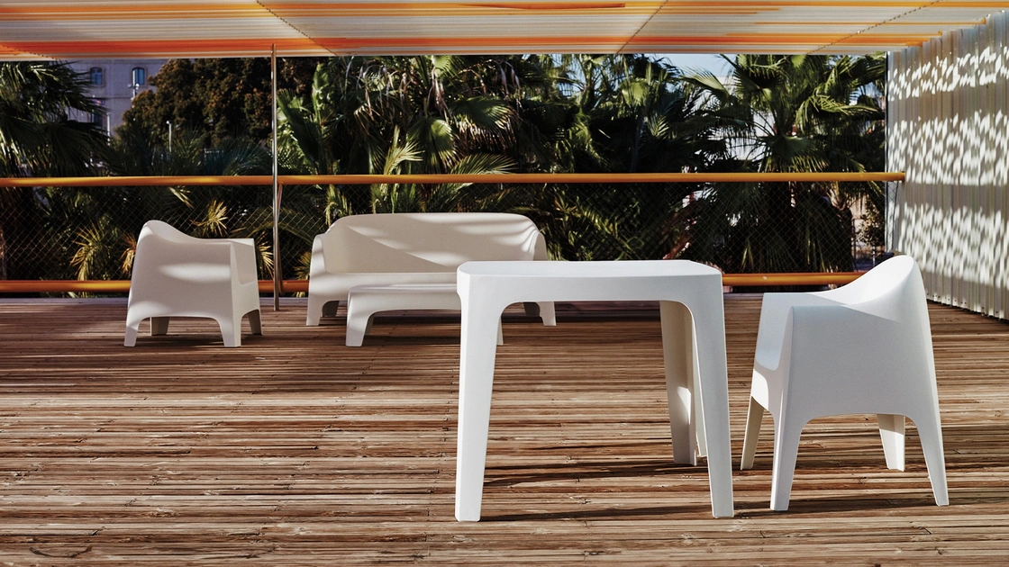 Tavolo e Sedia Solid di Vondom