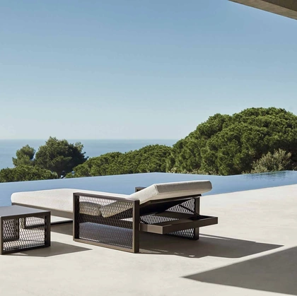 Lettino The Factory Sun Lounger di Vondom