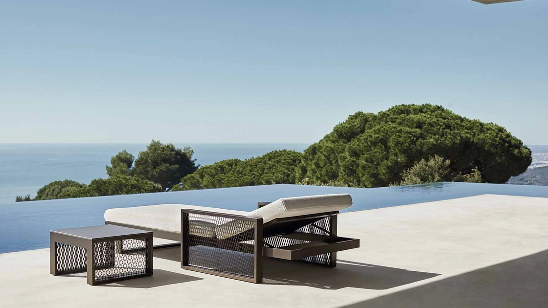 Lettino The Factory Sun Lounger di Vondom