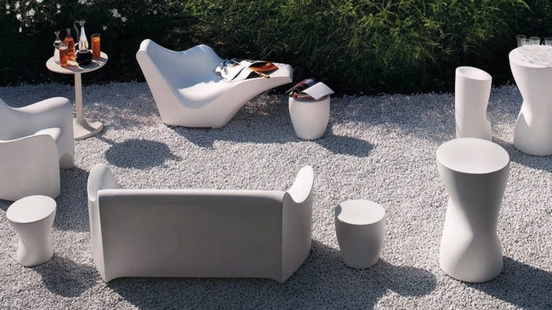 Arredo da esterno in polietilene Tokyo-Pop di Driade