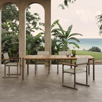 Tavolo e Sedia Tulum di Vondom