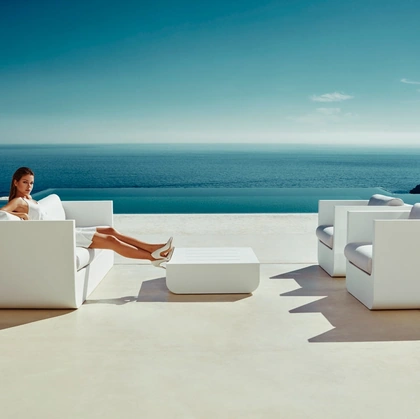 Arredo da esterno Ulm di Vondom