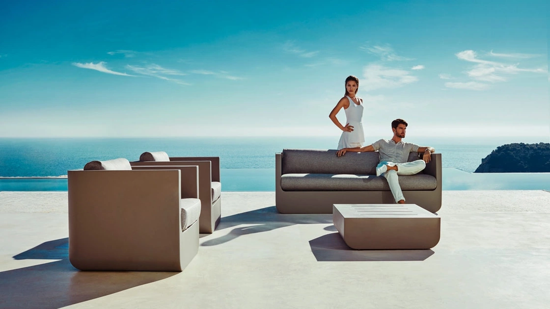 Arredo da esterno Ulm di Vondom