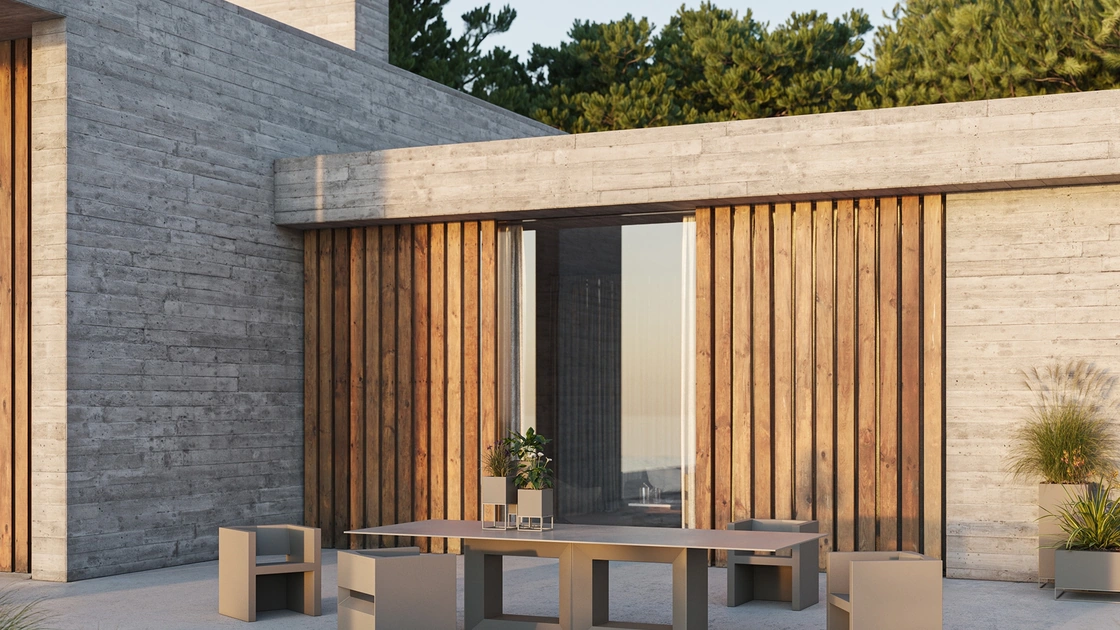 Sedia e Tavolo Vela di Vondom