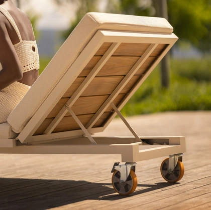 Lettino Vineyard Sun Lounger di Vondom