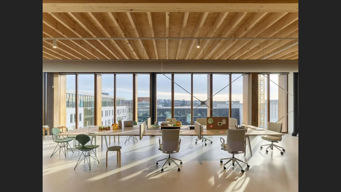 Scrivania Operativa Joyn 2 Platform di Vitra
