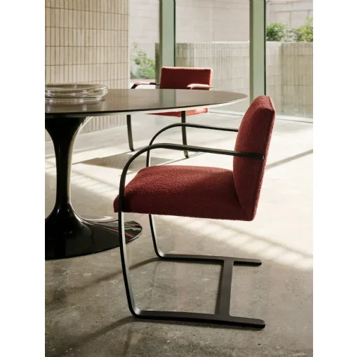 Seduta Ospiti Brno Flat Bar Side Chair di Knoll