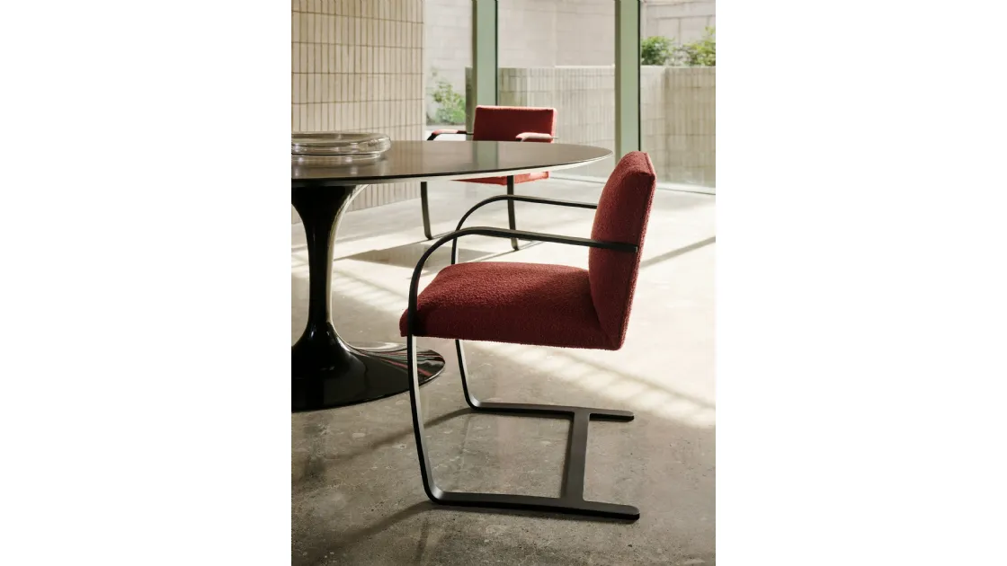 Seduta Ospiti Brno Flat Bar Side Chair di Knoll
