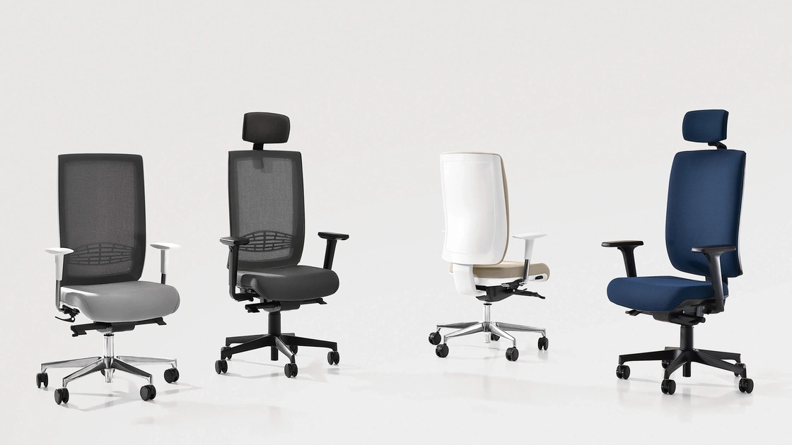 Sedia operativa ergonomica Lex di Milani