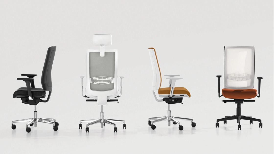 Sedia operativa ergonomica Lex di Milani