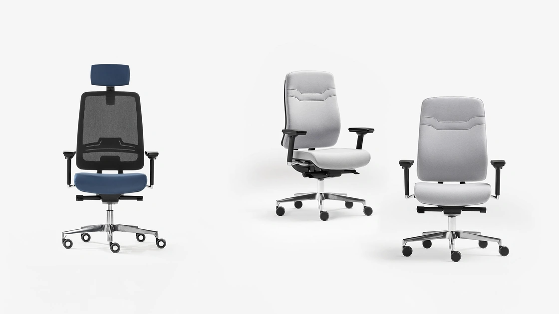 Sedia operativa ergonomica Tam di Milani