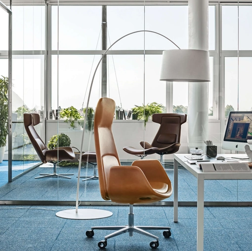 Poltrona direzionale Nordic di Milani