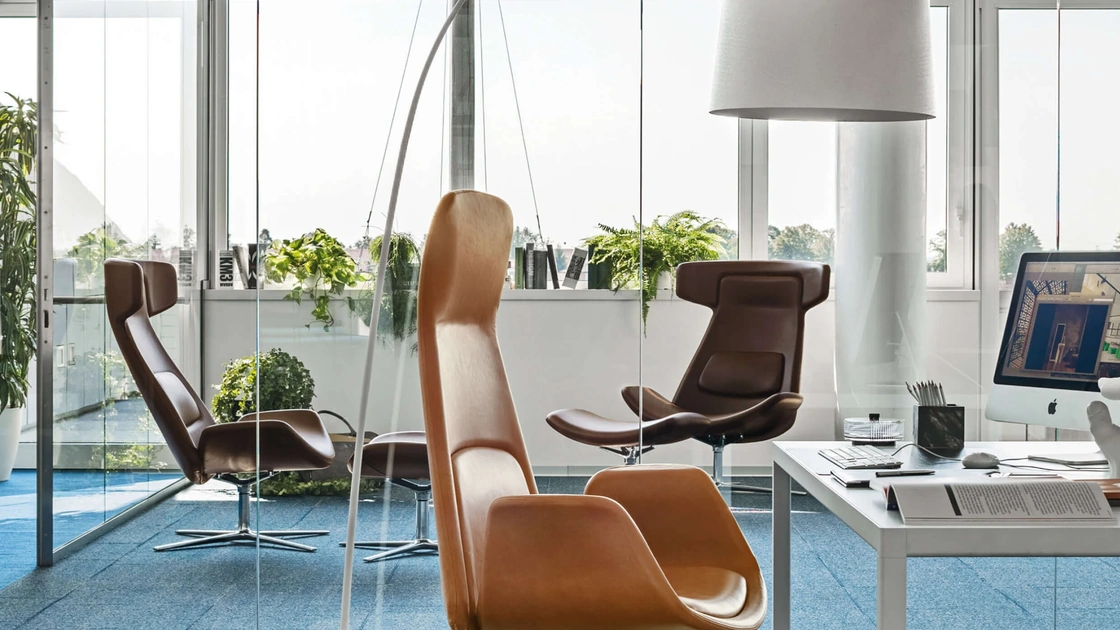 Poltrona direzionale Nordic di Milani