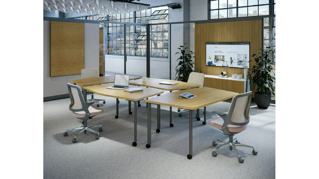 Seduta Operativa Ollo with Knit Back di Knoll
